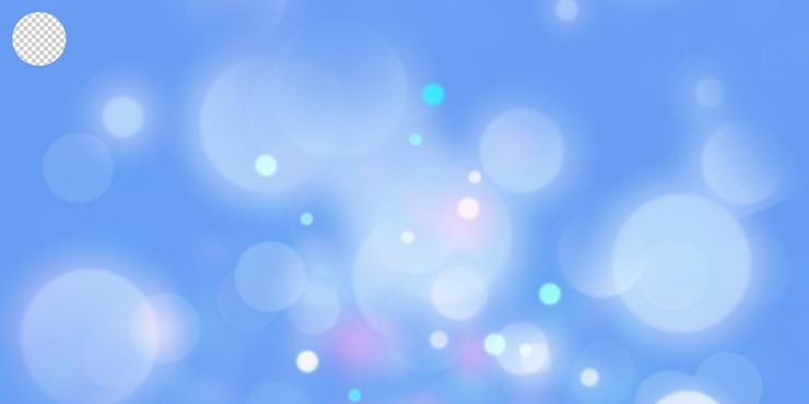 PSD bokeh-lichteffekthintergrund