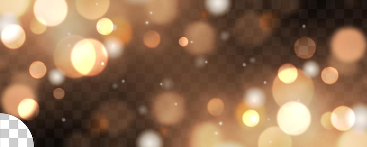 PSD bokeh luci effetto sfondo