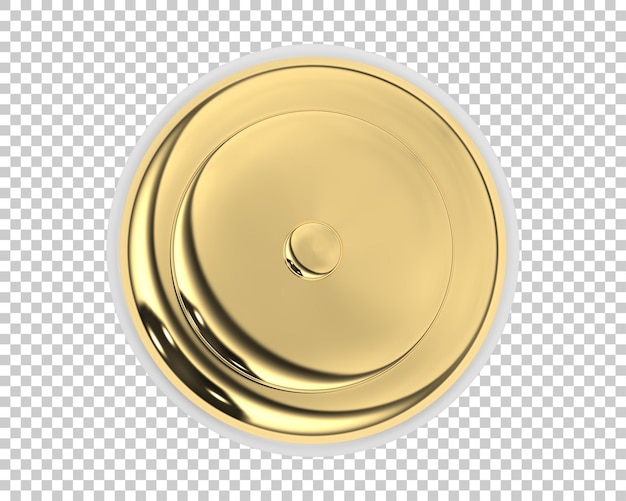 Bol Avec Couvercle Sur Fond Transparent Illustration De Rendu 3d