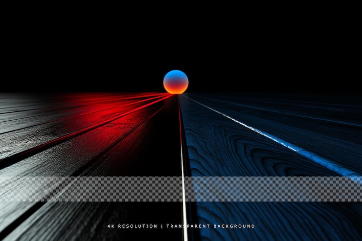 PSD bola de holograma sci fi em fundo transparente