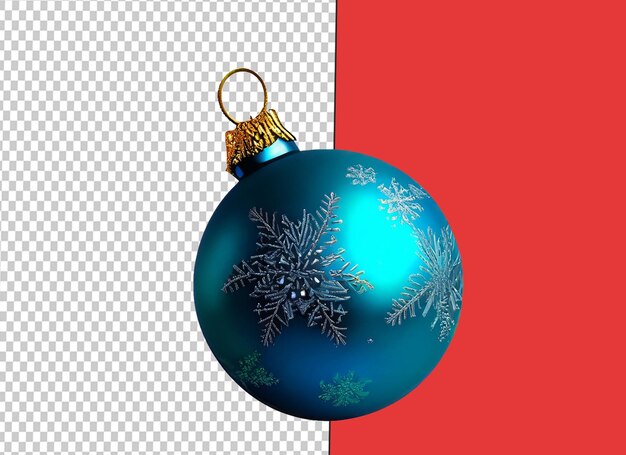 bola de natal vermelha