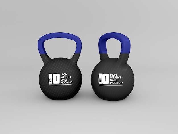 Bola de peso para maquete de treinamento