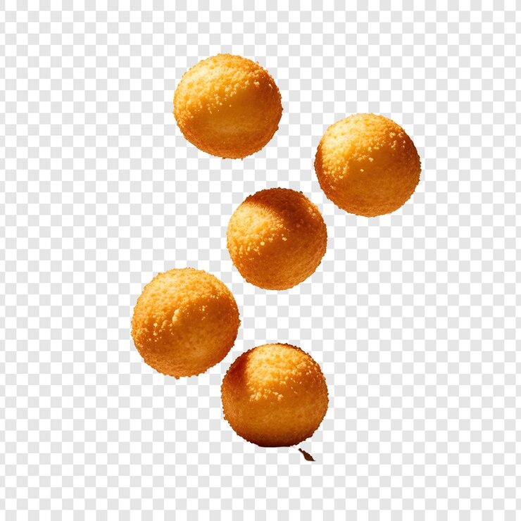 PSD bola de queso frito y crujiente