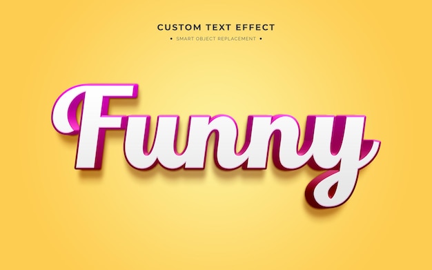 bold 3d text style effect