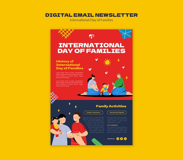 Boletín digital del Día Internacional de las Familias
