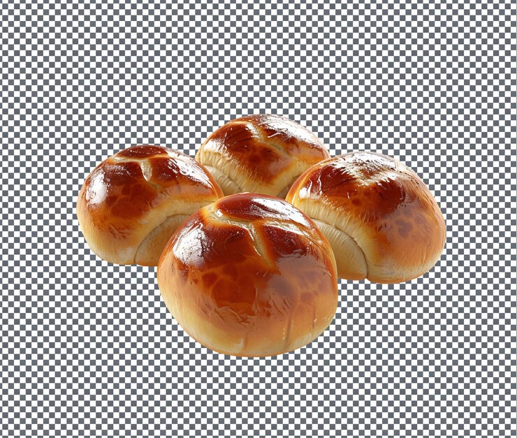 PSD bolinhos de cabra deliciosos isolados sobre um fundo transparente