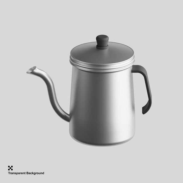 Bollitore per caffè 3D