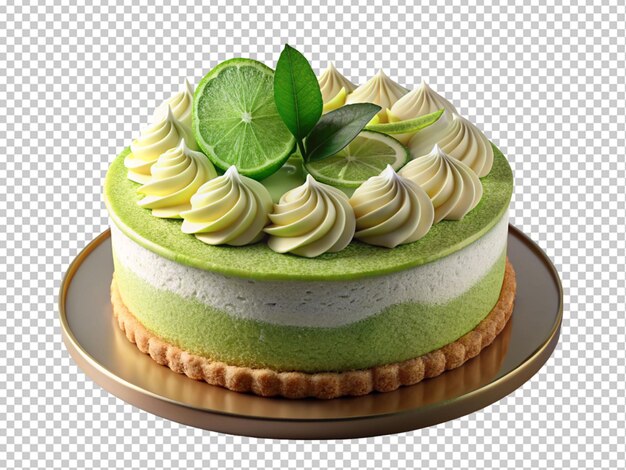 PSD bolo de aniversário verde ou de limão