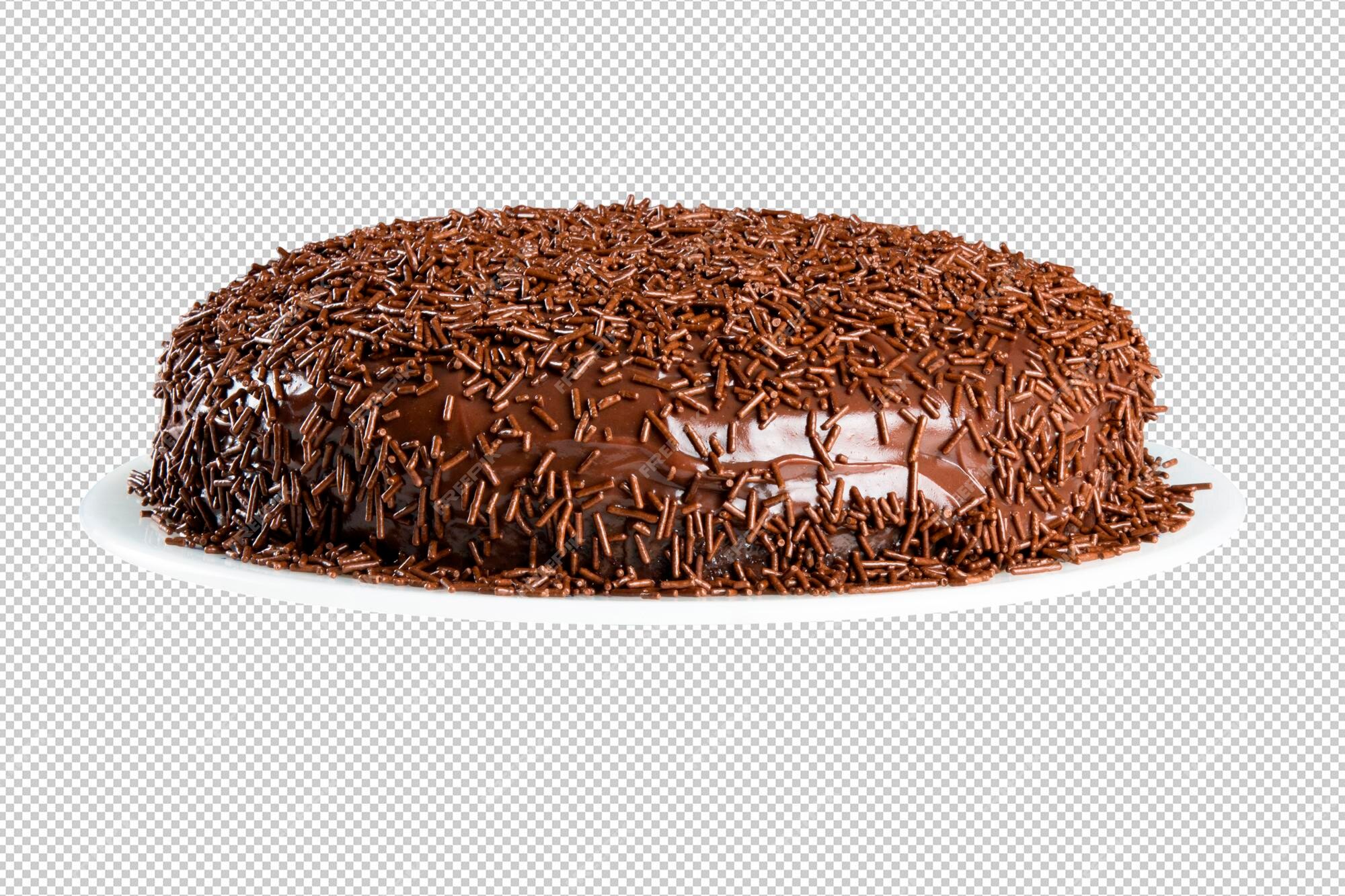 BOLO DE ANIVERSÁRIO CASEIRO DE CHOCOLATE BRIGADEIRO