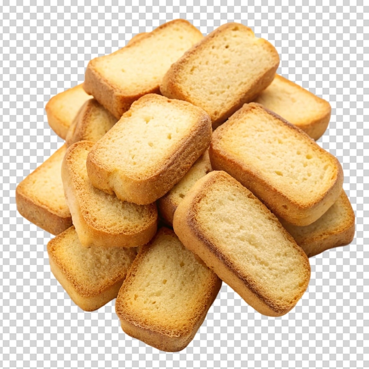 PSD bolos o galletas para bebés con fondo blanco aislado