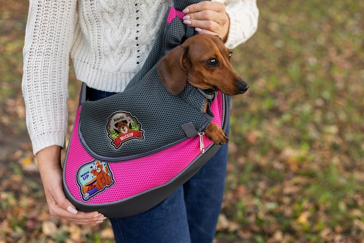 PSD bolsa com maquete de patch