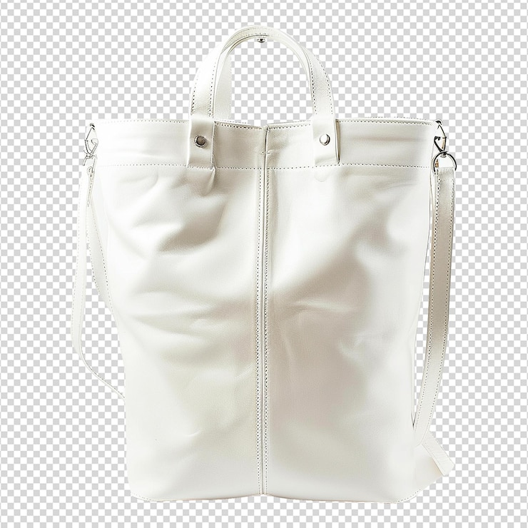 PSD bolsa de compras aislada sobre un fondo transparente