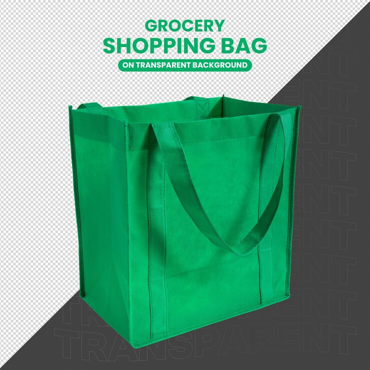 PSD bolsa de compras de comestibles psd aislado