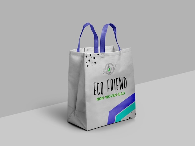 Bolsa de compras no tejida ecológica