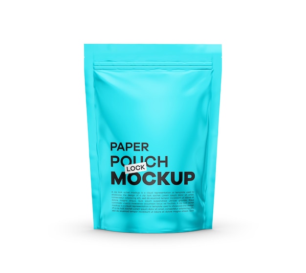Bolsa de papel maqueta
