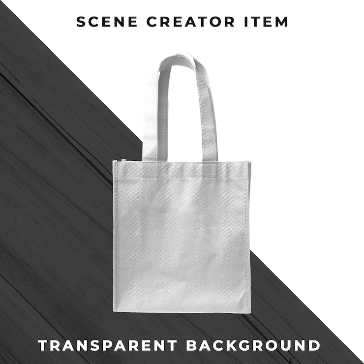 PSD bolsa de papel objeto transparente psd