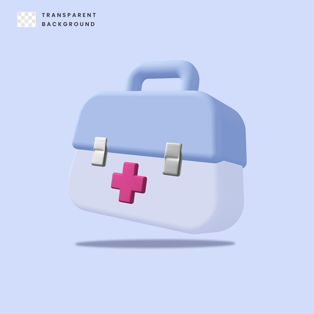 Bolsa de primeros auxilios 3D para el almacenamiento de varios medicamentos