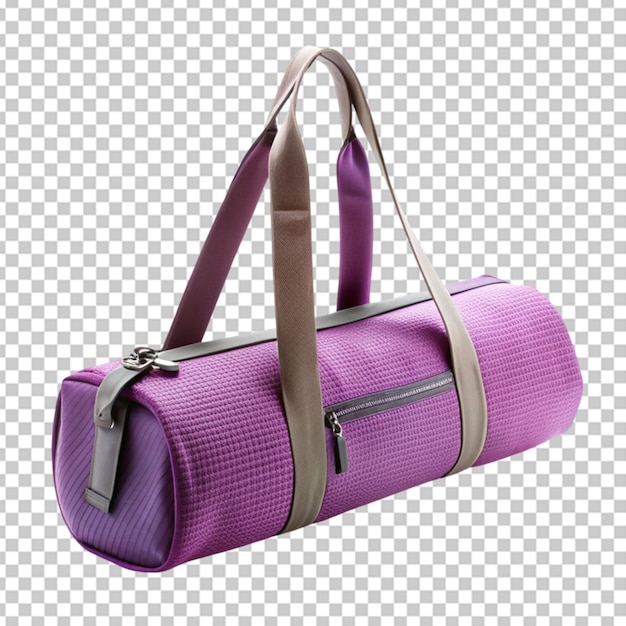 PSD bolsa de yoga de fondo transparente