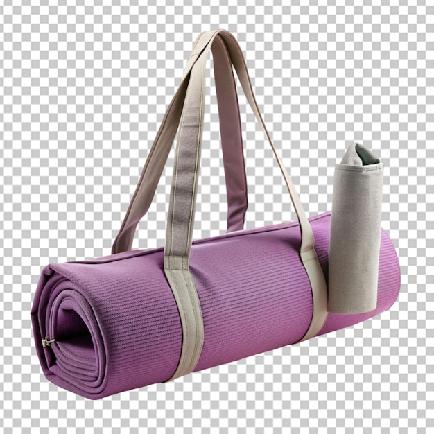 PSD bolsa de yoga de fondo transparente