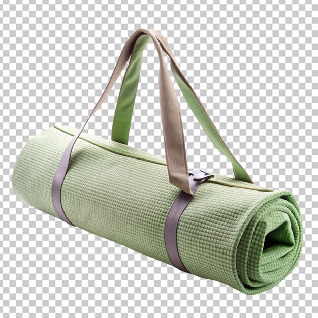 PSD bolsa de yoga de fondo transparente