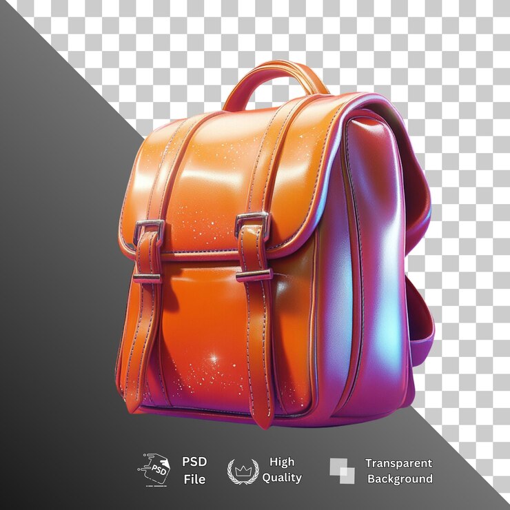 PSD bolsas aisladas de fondo transparente