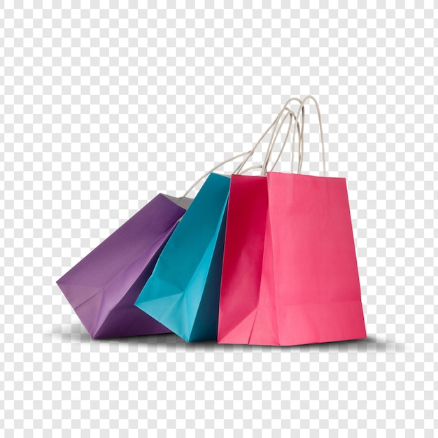 Bolsas de compras coloridas