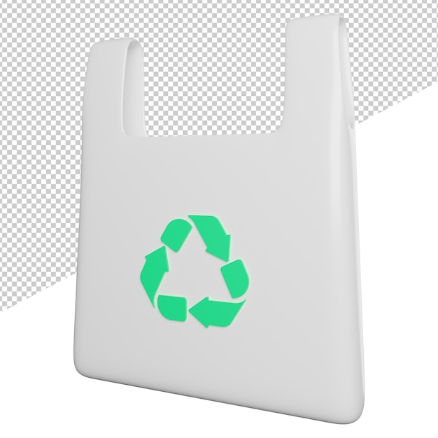 PSD bolsas de plástico recicladas