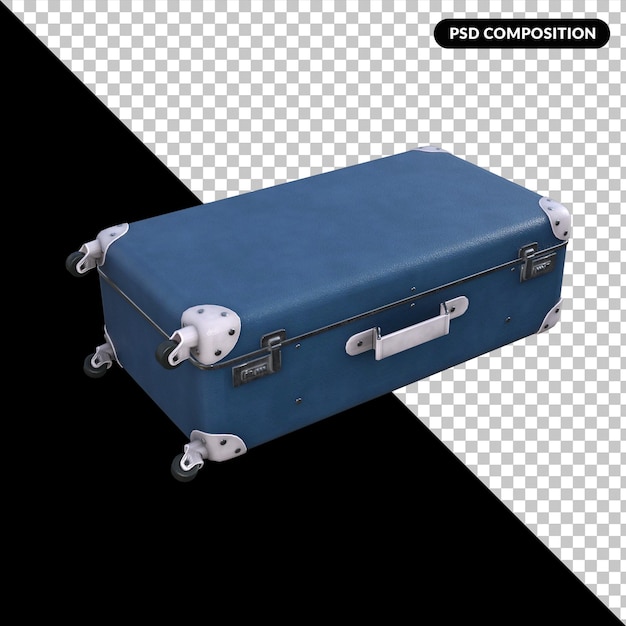 Bolsas de viaje aisladas premium PSD