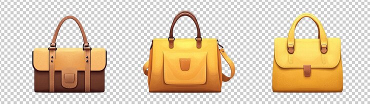PSD bolso de cuero marrón