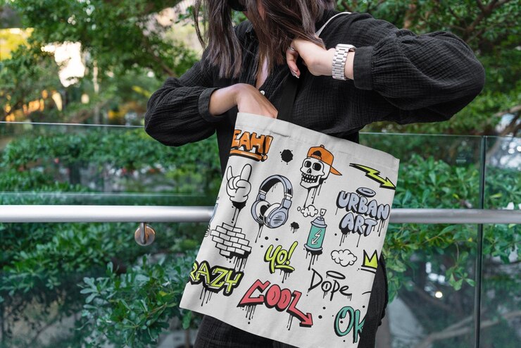 Bolso de arte urbano