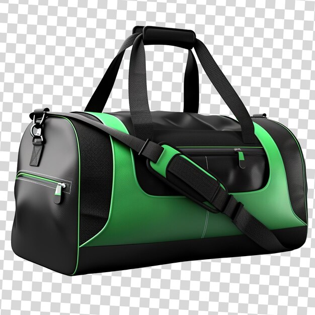 PSD bolso desportivo de moda isolado em fundo transparente psd