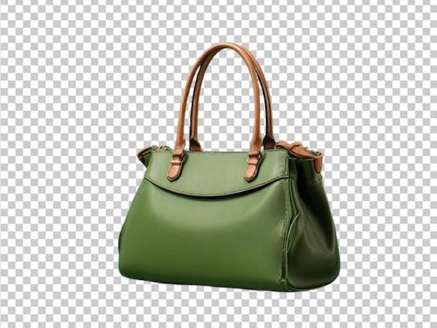 PSD bolso de mano verde para mujeres