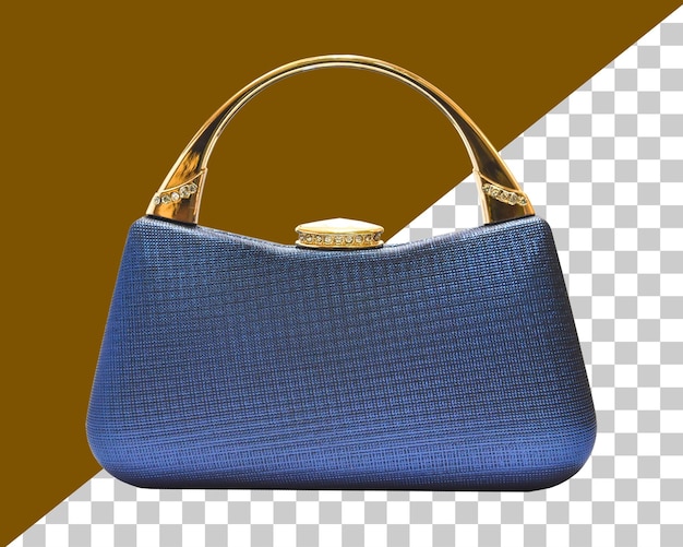 Bolso de moda con fondo blanco renderizado en 3d