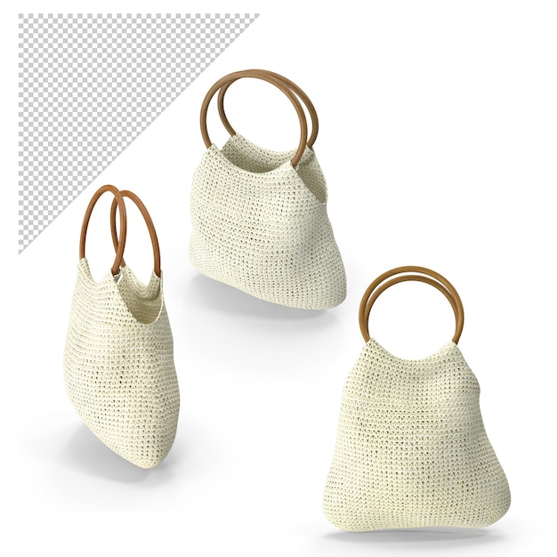 Bolso De Mujer Blanco PNG