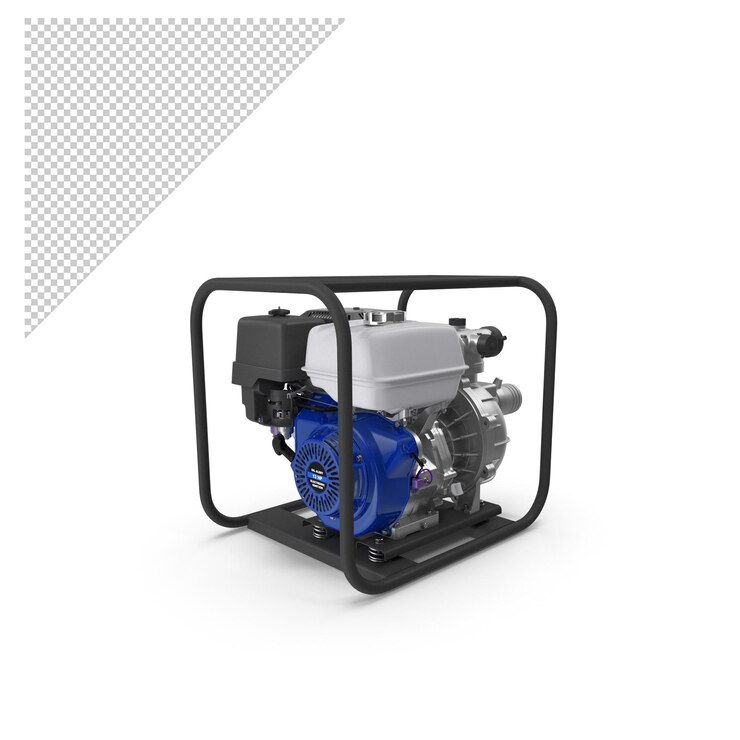 PSD bomba de água com motor png