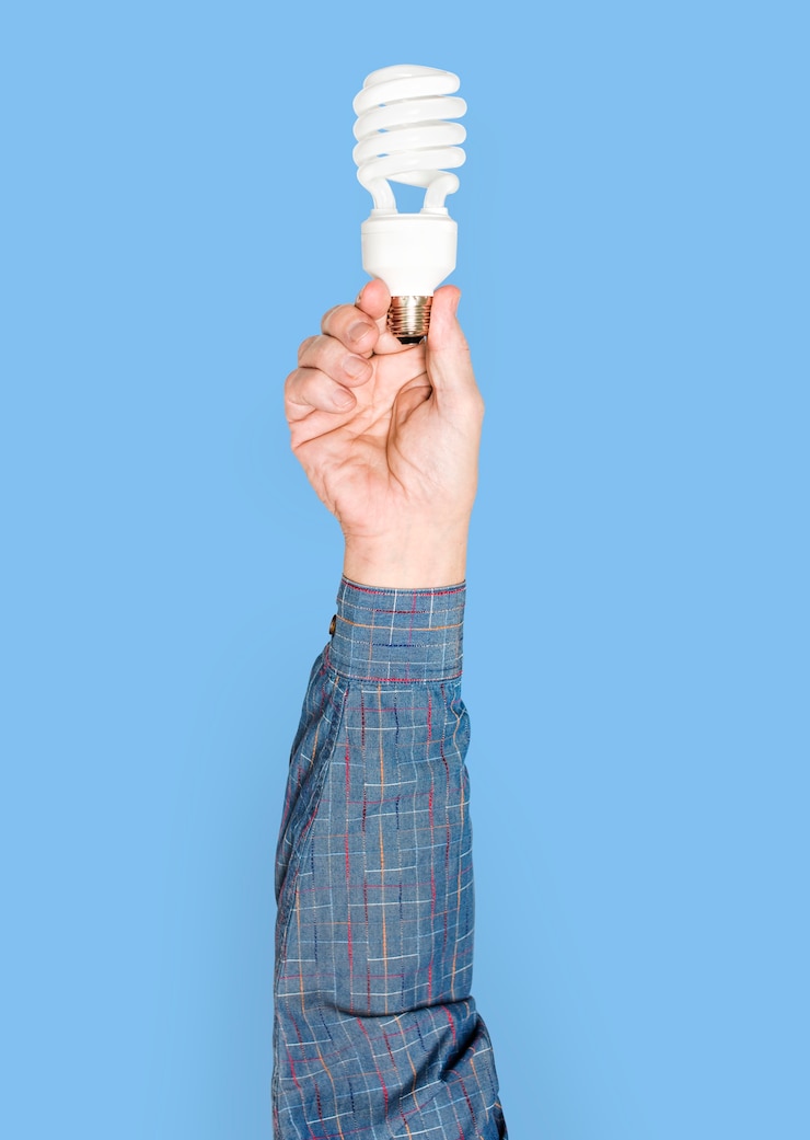 PSD bombilla de luz de mano
