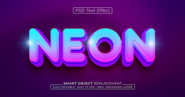 Bon Effet De Texte Style 3d Modifiable