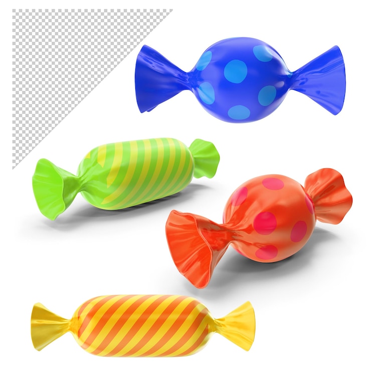 PSD bonbon png