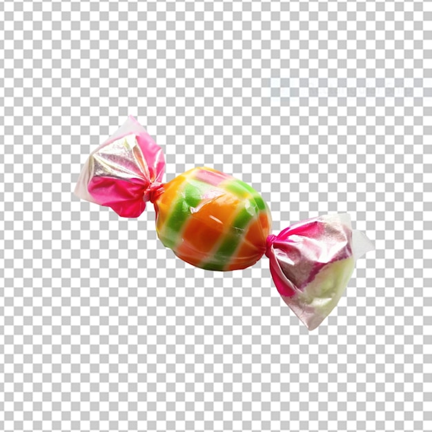 PSD des bonbons 3d isolés sur un fond transparent