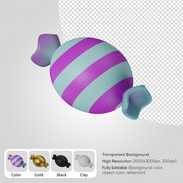 Bonbons 3D