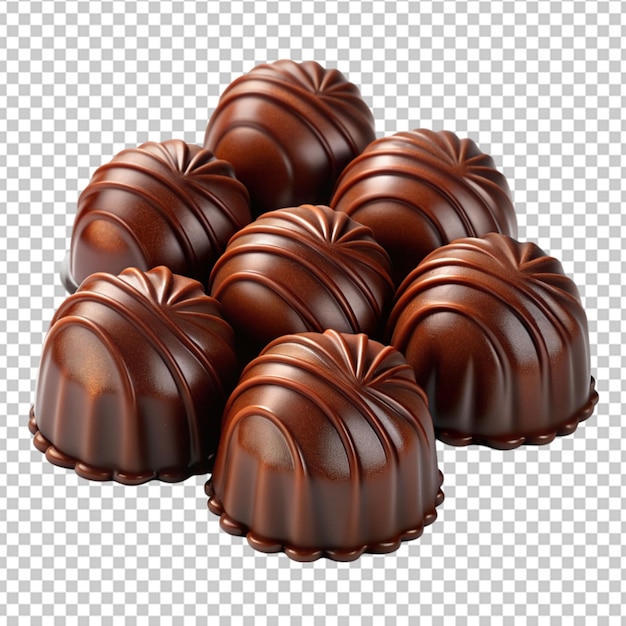 PSD des bonbons au chocolat