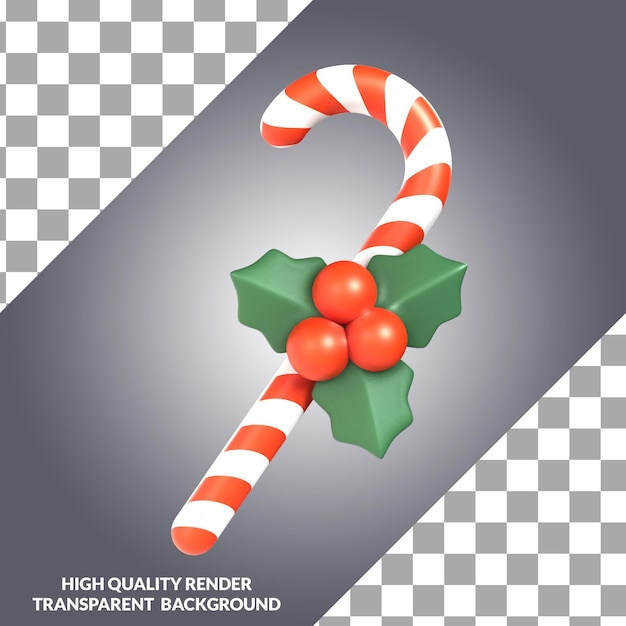 Bonbons de Noël avec décoration de gui