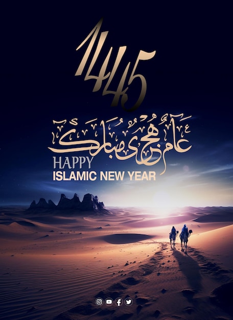 bonne année Hijri 1445 Bonne année islamique