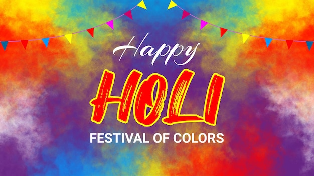 Bonne fête des couleurs de Holi