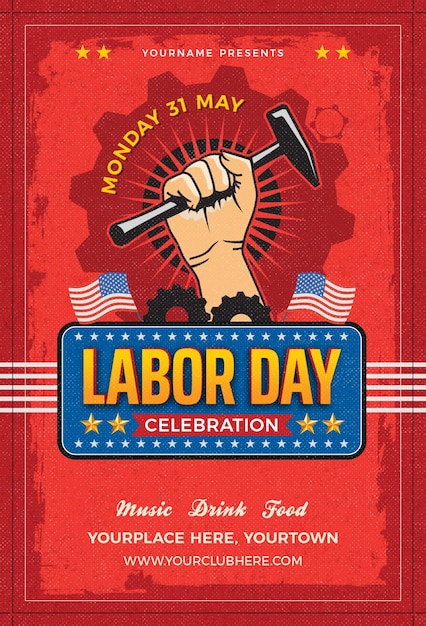 Bonne journée du travail Poster