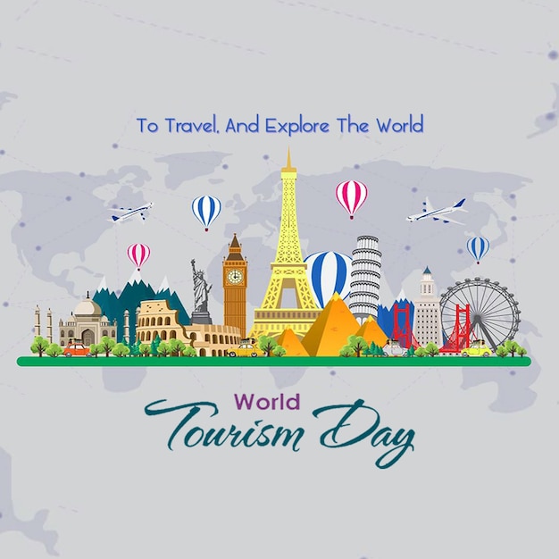 Bonne journée mondiale du tourisme