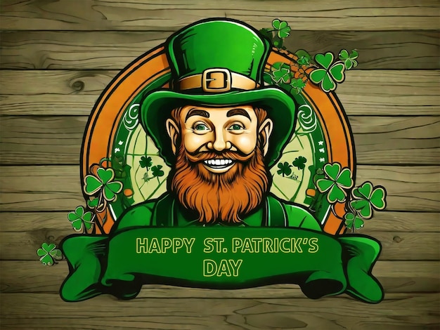 PSD bonne journée de saint-patrick