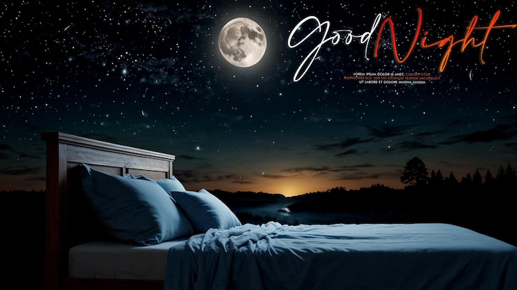 PSD bonne nuit et doux rêves
