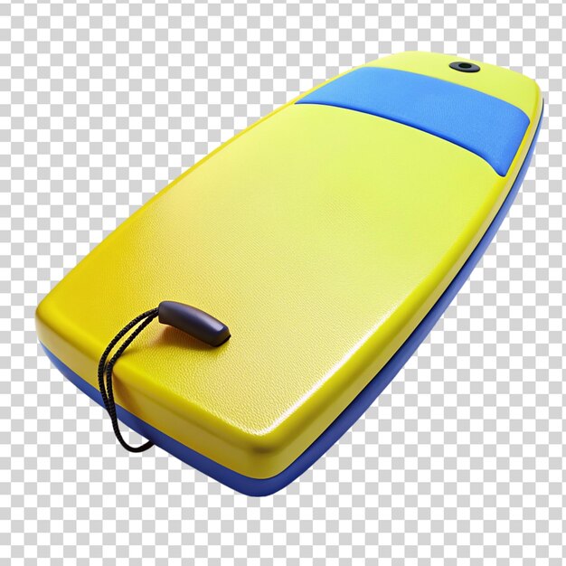 PSD boogie board isolado em fundo transparente