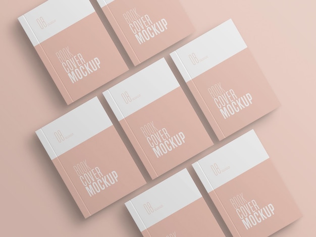 Book Cover Multiple Mockup
